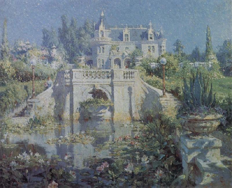 Colin Campbell Cooper A California Water Garden at Redlands Germany oil painting art